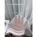 Perde Alemi Spor Desen Dantel Seyrek Pile 1-2 150x260 cm Tül Perde