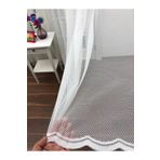 Perde Alemi Spor Desen Dantel Seyrek Pile 1-2 250x260 cm Tül Perde