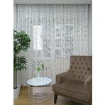 Perde Alemi Spor Desen Dantel Seyrek Pile 1-2 550x250 cm Tül Perde