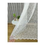 Perde Alemi Spor Desen Fransız Dantel Seyrek Pile 1-2 150x260 cm Tül Perde