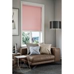 Perdea Lazer Kesim Düz Mat Gül Kurusu Zebra Stor Perde, Güneşlik Perde Etek Düz, C-1006,100 x 200