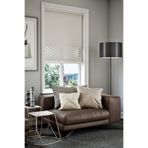 Perdea Lazer Kesim Mat Stor Perde, Lazer Kesimli Klasik Serisi, C-4002 Ekru Renk,200 x 200