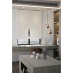 Perdea Lazer Kesim Mat Stor Perde, Lazer Kesimli Modern Serisi, M-2002 Ekru Renk,235 x 200