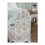 perdealemi Enine Çizgili Geometrik Örme Tül Perde , 300x250, Sık Pile, 1/3