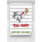 Perdecizade Tom Dijital Baskılı Zebra Perde-Cocuk Odası-Stor Perde