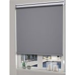 Perdego Allium Serisi Koyu Gri Renk (A Kalite) Blackout Karartma Stor Perde - 160 x 250 cm