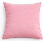 PerdeYap Kadife Dokulu Açık Gülkurusu Renk Kırlent Yastık Kılıfı - 45 x 45 cm - Gül Kurusu