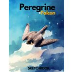 Peregrine falcon sketchbook 8.5 x 11 inch (21.59 x 27.94 cm) 150 pages: Peregrine falcon blank Journal & blank notebook , sketch,Draw & Doodle for falcons falconry lovers