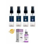 Pereja 4’Lü Set Kolonya 50 Ml Elegance-Mimoza-Pudra-Kaşmir