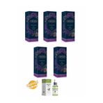 Pereja Elegance Kolonya 250 Ml Cam Şişe 5 Li Set