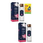 Pereja Gizemli Misk Kokulu Kolonya, 2x250 ml, Koroplast Mikrofiber Bez Hediyeli