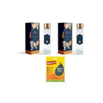 Pereja Portakal Çiçeği Kokulu Kolonya, 2x250 ml, Koroplast Mikrofiber Bez Hediyeli