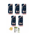 Pereja Pudra Kolonya 250 Ml Cam Şişe 5 Li Set