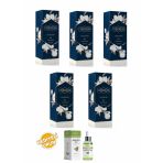 Pereja Yasemin Kolonya 250 Ml Cam Şişe 5 Li Set