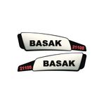 Peren Traktör Başak 2110S Traktör Kaporta Yazı Etiketi Sağ Sol Takım Sticker Set