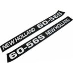 Peren Traktör New Holland 60-56S Yan Yazı Takımı Kaporta Etiketi Sağ - Sol Kaput Sticker Seti