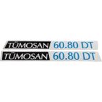 Peren Traktör Tümosan 60.80 Dt Kaporta Yazı Etiketi Sağ-Sol Yapışkanlı