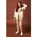 Perendi 1992 Baskı Detaylı Kız Çocuk Kolej Ceket Taş