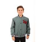 Perendi 28 Nakışlı Erkek Çocuk Bomber Ceket Çağla