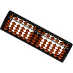 Perfeclan 1 Çubuklar Taşınabilir Plastik Boncuk Sütun Abacus Sayma Numarası Soroban Hesaplama Aracı Eğitim Matematik Oyuncak Kahverengi Boncuk Siyah Çerçeve 3 - Renkli