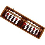 Perfeclan 13 Çubuklar Plastik Boncuk Çin Abaküs Soroban Hesaplama Aracı Matematik Oyuncak Brown 4 (Yurt Dışından) - Renkli