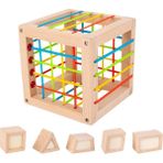Perfeclan Çocuklar Blok Şekli Oyuncaklar Puzzle Oyuncaklar Erkek Kızlar Için, Toddlers, Noel Hediyeler (Yurt Dışından) - Renkli