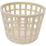 Perfeclan Mini Plastik Depolama Sepeti Temizleme Aracı Kova Saklama Kutusu Bej (Yurt Dışından)