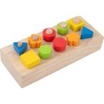Perfeclan Montessori Ahşap Fındık ve Cıvata Kurulu Oyuncak Çocuklar Hediyeler Kızlar ve Erkekler Için Dayanıklı (Yurt Dışından) - Renkli