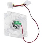 Perfect 12V Fırçasız Soğutma Fanı 4 LED 80MM 8cm Sessiz Bilgisayar Kılıfı Soğutucu Fan Mavisi (Yurt Dışından)