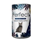 Perfect 400 gr Beef Sığır Eti Parçacıklı Yetişkin Kedi Konservesi