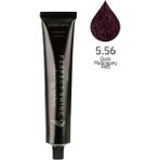 Perfect Shine Permanent Profesyonel Saç Boyası 100ml - Koyu Yoğun Maun Kırmızısı/Koyu Bordo(MAHOGANY RED-5.56) - 5.56 - Bordo