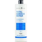 Perfect Shine Total Damage Repair Yıpranmış Saçlar Için Bambu ve Gül Özlü Onarıcı Güçlendirici Saç Kremi 1000ML - Renksiz