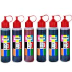 Perfection 6 Renk Yazıcılar İçin 6x500 gr İstediğiniz Model Kartuş Ve Yazıcı İçin Mürekkep Seti
