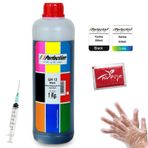 Perfection Epson L130 L200 L210 Yazıcı Uyumlu Mürekkep Dolum Seti 1 KG Siyah