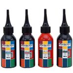 Perfection Epson L130 L200 L210 Yazıcı Uyumlu Mürekkep Dolum Seti 4 x 100 ML