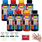 Perfection Epson Uyumlu Ecotank L3310 L3350 Muadil Mürekkep Dolum Seti 8 x 100 Gr. - Renkli