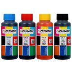 Perfection Epson Uyumlu L130, L1300, L200, L210 Tanklı Yazıcı Mürekkep Dolum Seti 4x100 gr.