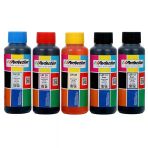 Perfection Epson Uyumlu L365 L382 L386 Tanklı Yazıcı Mürekkep Dolum Seti 5 x 100 gr.