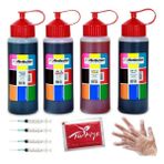 Perfectıon HP 650 Siyah ve Renkli Kartuş Uyumlu Muadil Dolum Seti 4X500 ml