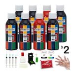 Perfection HP Deskjet 4640 / 4645 / 4646 Yazıcı Uyumlu Kartuş Dolum Seti 8 x 100 ML