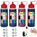 Perfection Hp Uyumlu 301-301xl 302-304-305 Kartuş İçin Aparatlı Dolum Seti 4 x 500 ML