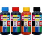 Perfection Hp Uyumlu Designjet T120 / T520 Dye Vivera Mürekkep Dolum Seti 4X100 Gr. - Renkli