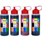 Perfection Hp Uyumlu Designjet T120 / T520 Dye Vivera Mürekkep Dolum Seti 4X500 Gr. - Renkli