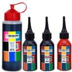 Perfection Tüm Bitmeyen Kartuş Yazicilara Uyumlu Mürekkep Seti 500 ML + 3 x 100 ML