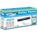 Perfıx Pf W2031A - CRG055 Mavi Chipsiz 415A Toner 2,1k