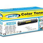Perfıx Pf W2032A - CRG055 Sarı Chipsiz 415A Toner 2,1k