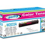Perfıx Pf W2033A - CRG055 Kırmızı Chipsiz 415A Toner 2,1k