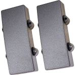 Perfk Elektrik Gitar Aksesuarı Için 2 Adet Mühürlü Pirinç Humbucker Pikap Kapak (Yurt Dışından)