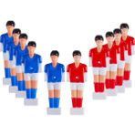 Perfk Plastik Masa Futbolcu Foosball Futbol Oyunları Değiştirme Seti 10 (Yurt Dışından)