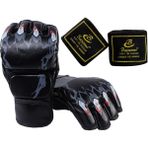 Perfk Yarım Eldivenleri Kickboks Karate Mücadele Için Dayanıklı Mma Eldivenleri (Yurt Dışından)
